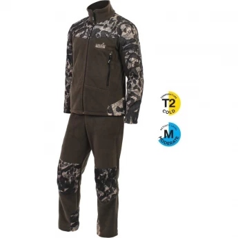 Костюм флисовый NORFIN BERINGS CAMO GREEN 02 Р.m