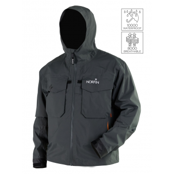 Куртка забродная NORFIN PILOT GRAY 01 р.S