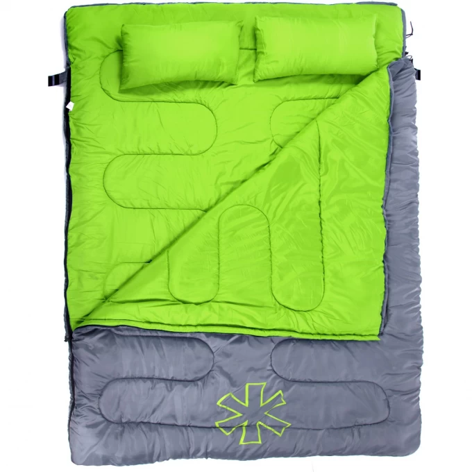 Мешок-одеяло спальный NORFIN ALPINE COMFORT DOUBLE 250 GREEN NFL-30241 Мешок-одеяло спальный NORFIN ALPINE COMFORT DOUBLE 250 GREEN NFL-30241